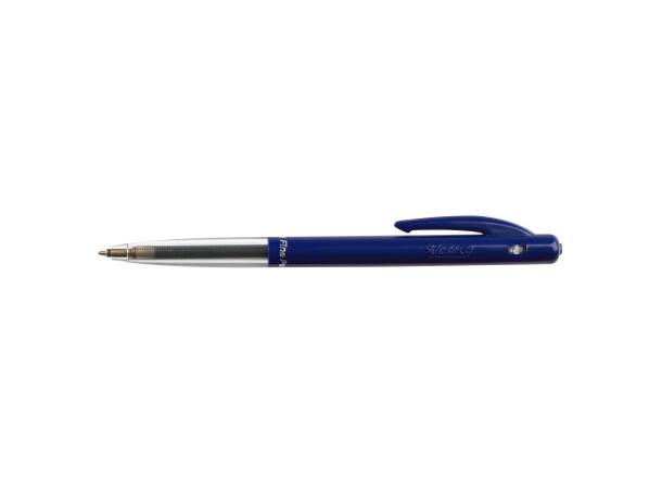 Kulepenn Bic M10 Clic fin blå 